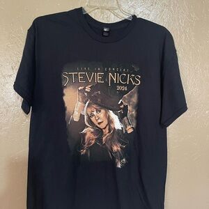 Gildan Black Stevie Nicks 2024 Concert Graphic T-Shirt